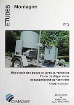 Download this eBook Rhéologie des boues et laves torrentielles
