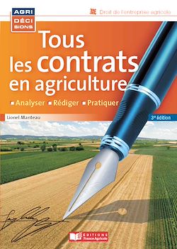 Télécharger le livre :  Tous les contrats en agriculture