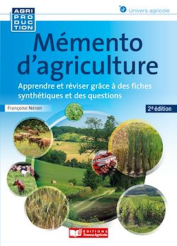 Télécharger le livre :  Mémento d'agriculture 2e édition