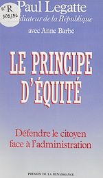 Download this eBook Le Principe d'équité