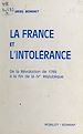 Télécharger le livre :  La France et l'intolérance (2) : De la Révolution de 1789 à la fin de la IVe République