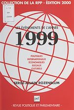 Télécharger le livre :  1999 : Les Événements de l'année