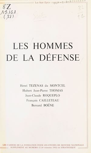 Download the eBook: Les Hommes de la défense