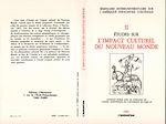 Télécharger le livre :  Etudes sur l'impact culturel du Nouveau Monde