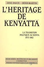 Télécharger le livre :  L'héritage de Kenyatta