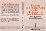Download this eBook L'histoire de la vallée de Mexico selon Chimalpahin Quauhtlehuanitzin