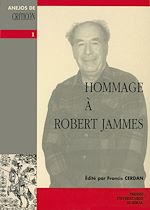 Télécharger le livre :  Hommage à Robert Jammes