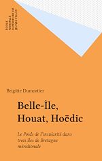 Télécharger le livre :  Belle-Île, Houat, Hoëdic