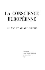 Download this eBook La conscience européenne au XV<sup>e</sup> et au XVI<sup>e</sup> siècle