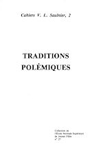 Download this eBook Traditions polémiques
