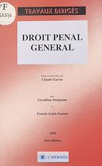 Télécharger le livre :  Droit pénal général