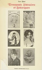 Télécharger le livre :  Errements littéraires et historiques