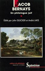 Télécharger le livre :  Jacob Bernays. Un philologue juif