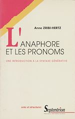 Télécharger le livre :  L'anaphore et les pronoms