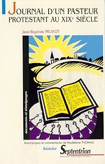Télécharger le livre :  Journal d'un pasteur protestant au XIXe siècle