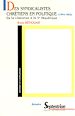 Télécharger le livre :  Des syndicalistes chrétiens en politique (1944-1962)