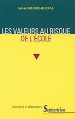 Télécharger le livre :  Les valeurs au risque de l'école