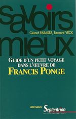 Télécharger le livre :  Guide d'un petit voyage dans l'œuvre de Francis Ponge