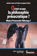 Télécharger le livre :  Qu'est-ce que la philosophie présocratique ?