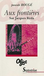Download this eBook Aux frontières. Sur Jacques Réda