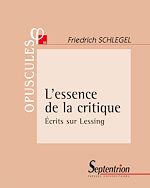 Télécharger le livre :  L'essence de la critique