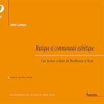 Télécharger le livre :  Musique et communauté esthétique