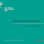 Télécharger le livre :  Approche philosophique du geste dansé