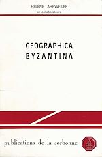 Download this eBook Geographica Byzantina
