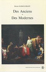 Download this eBook Des Anciens et des Modernes