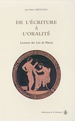 Download this eBook De l'écriture à l'oralité