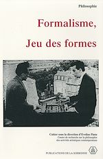 Download this eBook Formalisme, jeu des formes