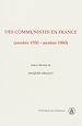 Télécharger le livre :  Des communistes en France