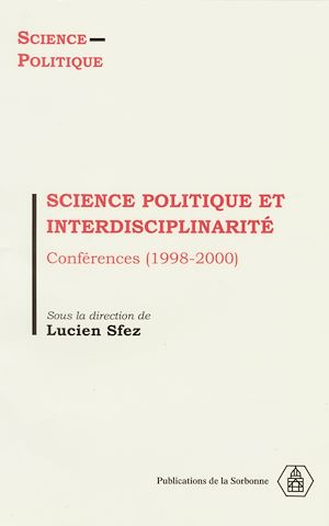 Téléchargez le livre :  Science politique et interdisciplinarité