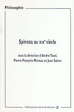 Download this eBook Spinoza au XIXe siècle