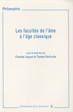 Download this eBook Les facultés de l’âme à l’âge classique