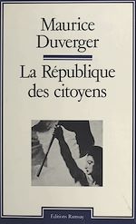Download this eBook La République des citoyens