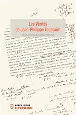 Télécharger le livre :  Les Vérités de Jean-Philippe Toussaint