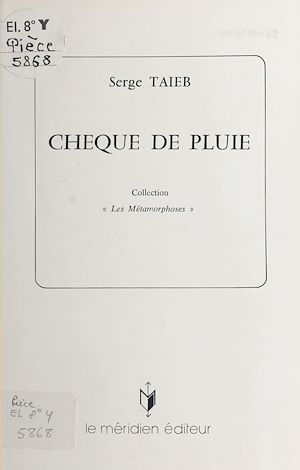 Téléchargez le livre :  Chèque de pluie