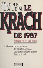 Télécharger le livre :  Le krach de 1987