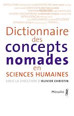Télécharger le livre :  Dictionnaire des concepts nomades en sciences humaines