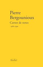 Télécharger le livre :  Carnet de notes 1980 - 1990