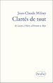 Télécharger le livre :  Clartés de tout