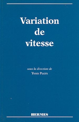 Download the eBook: La variation de vitesse