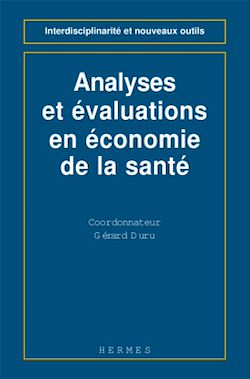 Télécharger le livre :  Analyses et évaluations en économie de la santé