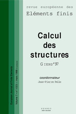 Download the eBook: Calcul des structures Giens'97 - Revue européenne des éléments finis