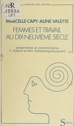 Télécharger le livre :  Femmes et travail au XIXe siècle