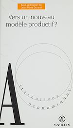 Télécharger le livre :  Vers un nouveau modèle productif ?