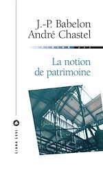 Télécharger le livre :  La notion de patrimoine