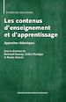 Télécharger le livre :  Les contenus d'enseignement et d'apprentissage