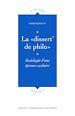 Télécharger le livre :  La «dissert' de philo»